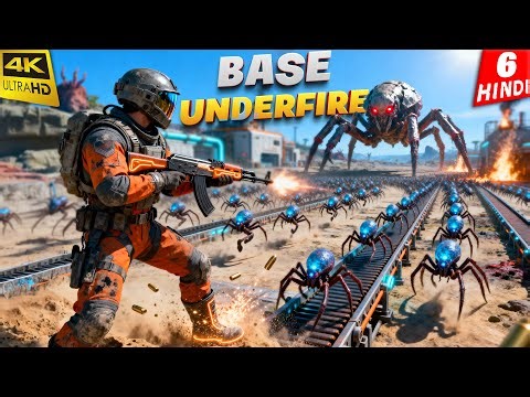 BASE UNDER ATTACK | StarRupture | 4K Gameplay HINDI