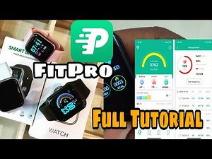 How To SetUp FitPro SmartWatch | FitPro Bracelet How to Use