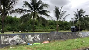 9.1K views · 102 reactions | Garbage collection efforts are ongoing at the Ogle seawall area that was left dirty after hundreds of persons spent Easter Monday there #easter #cleanup #guyana #newsroom | News Room | Facebook