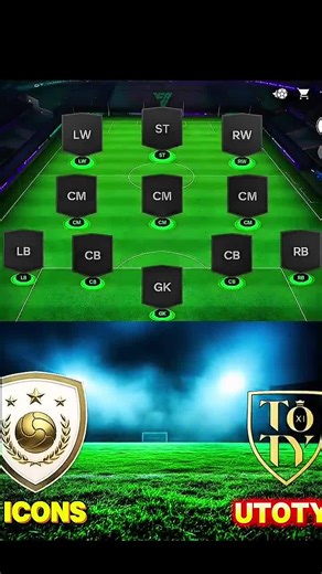 Icons X Utoty Ultimate XI ☠️#fcmobile #viral #viral #viewsproblem