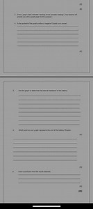 3. Draw a graph of the voltmeter readings versus ammeter readin... | Filo