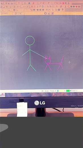 😸How to pet a Cat using #mastercam x5 #shorts