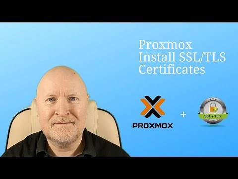 Proxmox Install SSL/TLS Certificates