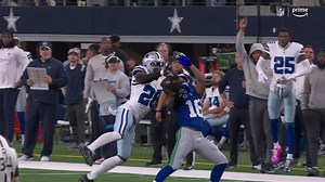 INTERCEPTION! GUESS WHO?!! 😈 (🎥: NFLonPRIME) | Dallas Cowboys on CBS Sports