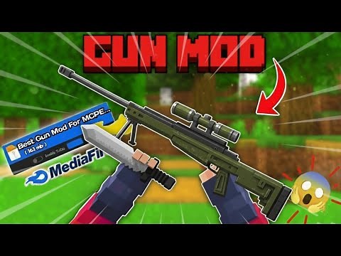 The New BEST Gun Mod for Minecraft Bedrock & MCPE 1.21+