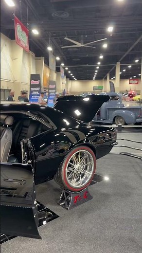 Check out this beautiful black Chevy Camaro at the 2026 Salt Lake City Autorama
