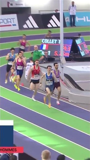 🥇 Titouan Le Grix is ​​the new king of the 1500m in 3'45"51!