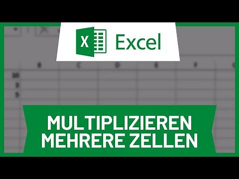Excel: Multiplying multiple cells • Tutorial