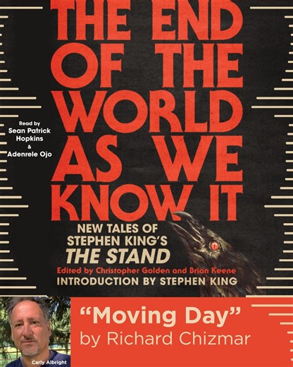 Hear an excerpt from bestselling author Richard Chizmar edge-of-your seat story, featured in The End of the World As We Know it audiobook  Learn more about this must-listen to anthology inspired by Stephen King’s The Stand today: https://bit.ly/4lC01Ha | Simon & Schuster Audio | Facebook