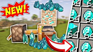 Minecraft 1.21 : Simple Unlimited {Diamond Duplication glitch Farm} || Duper Tutorial Bedrock, Java