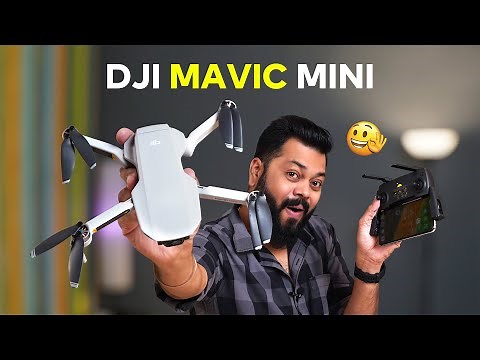DJI MAVIC MINI India Unboxing & First Impressions ⚡⚡⚡ Great Aerial Footages on Budget!!