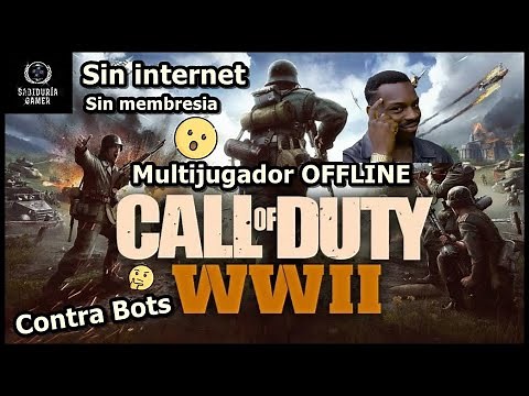 Play offline multiplayer using bots in Call of Duty WWII (World At War 2)