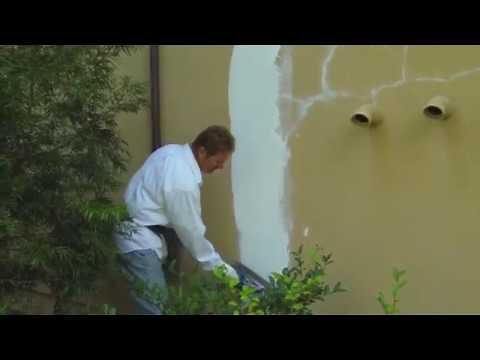 Repair cracks on smooth Acrylic walls