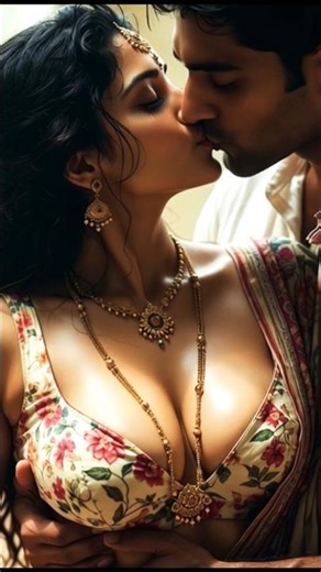 👉 A Passionate Romantic Kiss | Bollywood Love Story#shorts