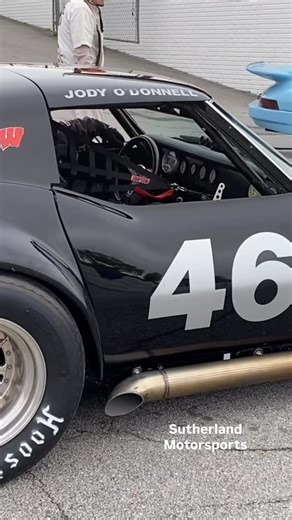 Sutherland Motorsport on Instagram: "Apex Predator 🦈 C3 big block Corvette on the false grid at Road Atlanta. If Darth Vader had a car this would be it. Side pipes for the win ALWAYS #corvette #c3 #c3corvette #roadatlanta #chevy #chevrolet #bigblock #bigblockchevy"
