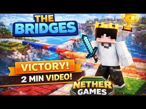 The Bridges Gameplay In NetherGames Server 🤯!!