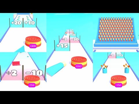 Lipstick Run Gameplay 💄 | All Levels Completed | Makeup Run Game