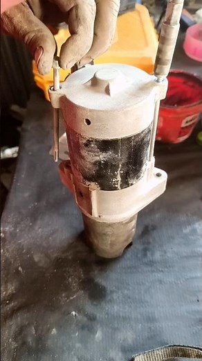 How do you remove a car's starter motor #short #shortvideo #shortsfeed