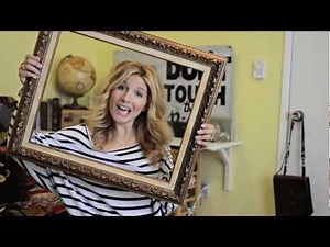 Mr. Kate DIY Framed Fabric Art Tutorial