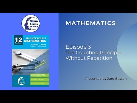 Mind Action Series Mathematics / Wiskunde: The Counting Principle Episode 3 Without Repetition