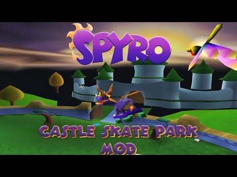 Spyro 3 Year Of The Dragon: Castle Skatepark Mod