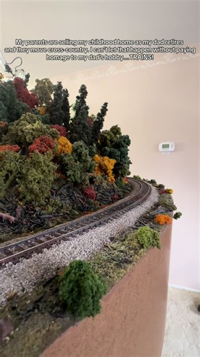 Paying Homage to Dad's Model Train Hobby