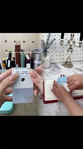 Pocket label maker!Waterproof label!Perfect for home organization!