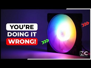 How to install fans in a PC case - With Proper Airflow!