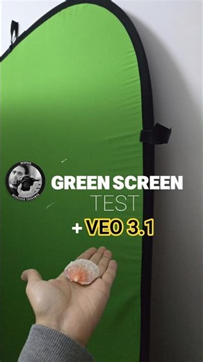 Green Screen VFX TEST + VEO 3.1