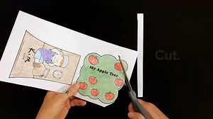 This apple tree booklet is great for back-to-school! To get the PRINTABLE for this activity, go here: http://bit.ly/2b8KPiL | The Mailbox