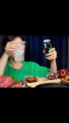 mukbang hanwoo beef (ssoyoung ytb) #mukbang #asmrfood #hanwoobeef #koreanfood #beef