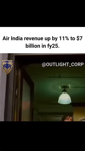OutLight Corp. on Instagram: "Soaring Higher! ✈️ Tata-owned Air India reports a remarkable 11% revenue surge, reaching $7 Billion in FY25. A proud moment for the national carrier as it climbs to new financial heights! 🚀🇮🇳 . . . #AirIndia #AviationNews #TataGroup #IndianAviation #AirIndiaGrowth #FY25 #AirIndiaRevenue #AviationUpdate #ProudMoment #AirlinesBusiness #AviationIndustry #FlyHighIndia #AviationMilestone"