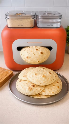 This Machine Makes Perfect Rotis Automatically 🔥 #gadgets #ytshorts #trending