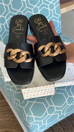 Unboxing Oh My sandals ✨ Gorgeous hardware, Spanish craftsmanship, and a style that goes with everything 🤍 Shop in store or online: https://www.stepaheadshoes.co.za/collections/summer/products/oh-my-sandals-ornate-black | Step Ahead
