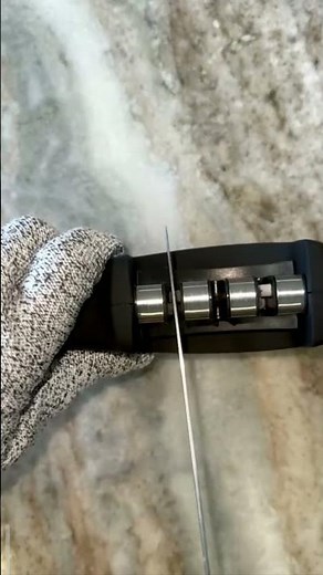 KITCHELLENCE 4-in-1 3-Stage Kitchen Knife Sharpener #knifesharpener