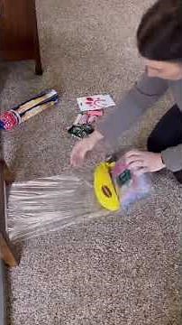 Christmas Saran Wrap Ball Game