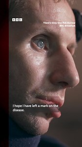 Rob Burrow recorded this inspirational message to be released after his death. | BBC Yorkshire