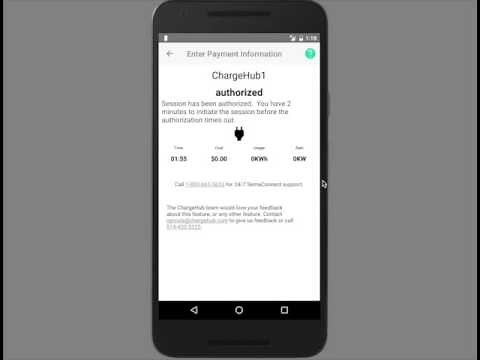 Activating an electric vehicle charging station using ChargeHub