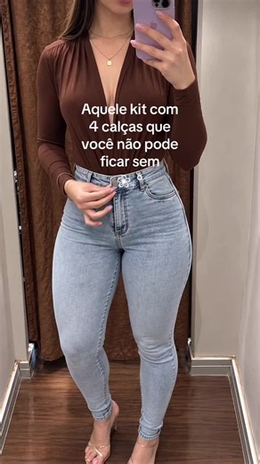Kit 4 Calças Femininas: 4 Modelos de Jeans que Você Precisa