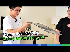 Business Laptop Durability Test: Drop, Crush, Bend, Water Spill... - Asus ExpertBook P3