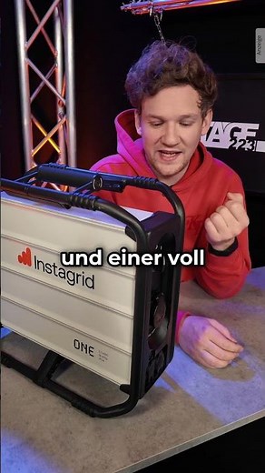 Instagrid ONE | professionelle mobile Stromversorgung
