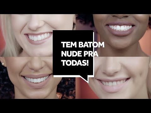 Batom nude para pele clara, morena e negra: dicas de como usar | Maquiagem Boticário