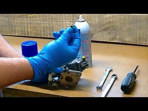 How To Clean A Mercury 2 Stroke Carburetor 1986-2006 6.0 8.0 9.9 15 HP Rebuild Carb