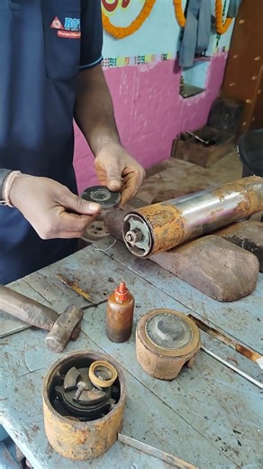 V4 motar fitting#mechanical #viralvideo #automobile #electrical