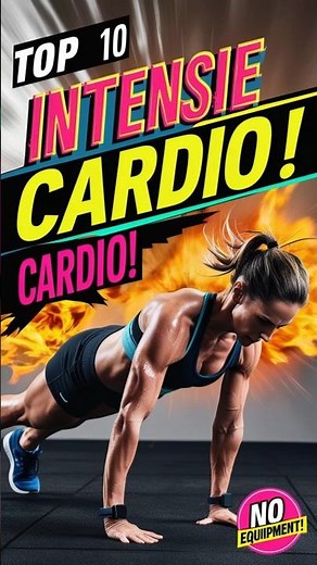 🔥 Top 10 INTENSE Bodyweight Cardio Workouts – Burn Fat FAST at Home! 💪