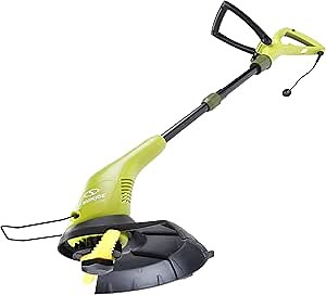 Sun Joe SB601E Sharper Blade Stringless Electric Trimmer/Edger, Green