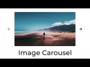 Image Carousel using HTML, CSS, Vanilla JavaScript