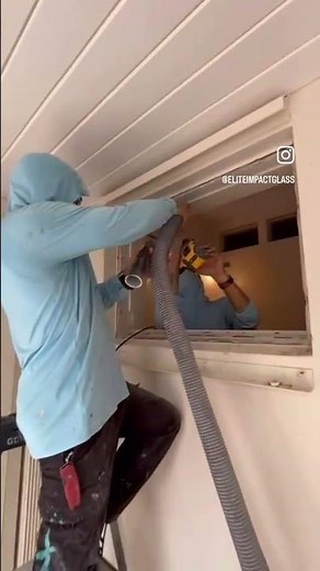 New Kendall Installation using Eco Window Systems of hurricane impact doors and windows!