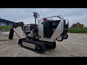 Gatto No-Dig - the mini robot for non-destructive excavation
