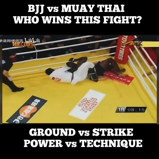 The Ultimate Clash of Styles! – The REAL Difference BJJ And Muay Thai!